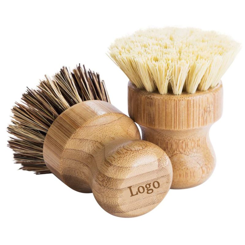 Plastic Free Bamboo and Sisal Dish Brush Dishes Scrub Brush for Dishes Pot Pans