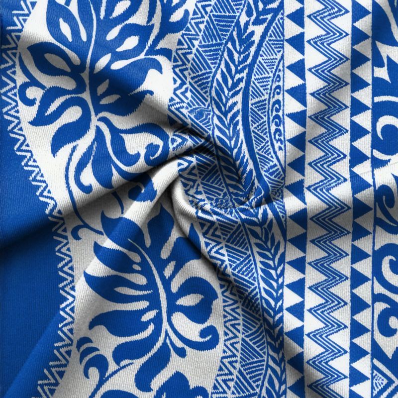 Polynesian Samoan Tribal Design Digital Printing 100% Polyester Fabric