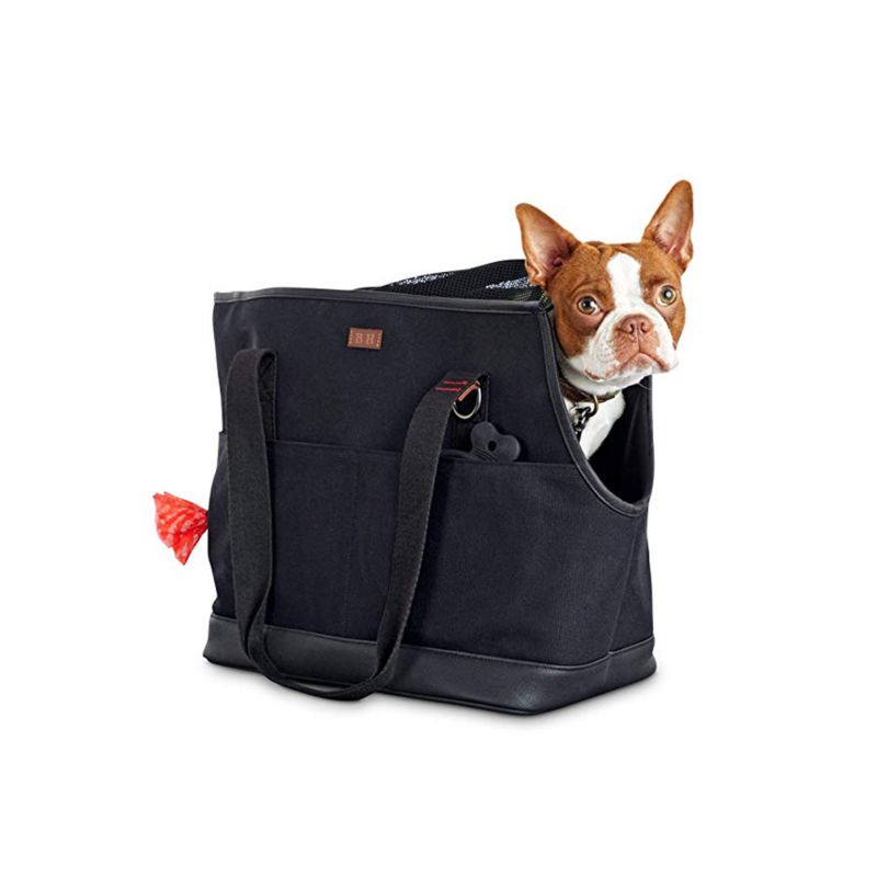Portable Travel Pet Carrier Canvas Comfortable Soft Sided Tote Carrier Bag for Pet