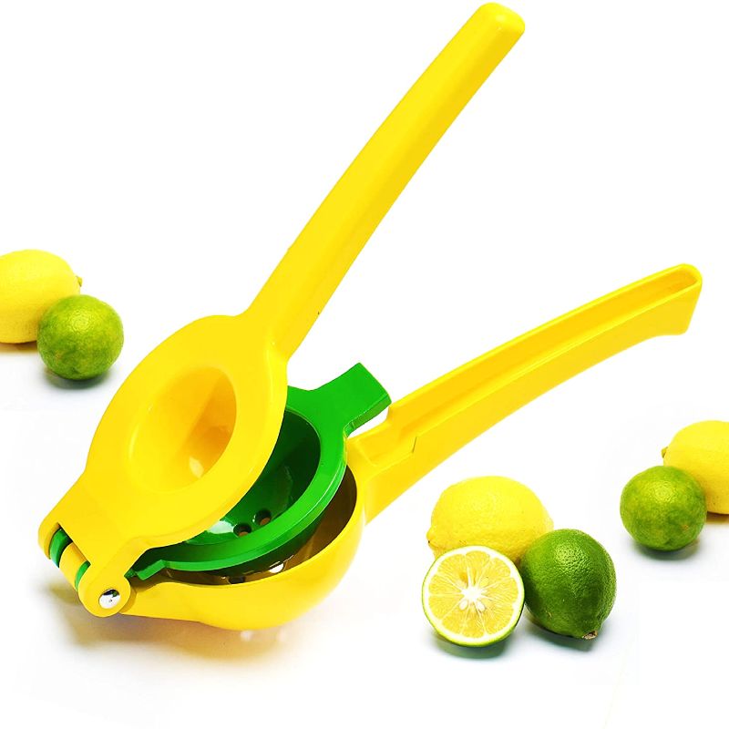 Premium Metal Lemon Squeezer Lime Citrus Juicer Manual Press for Extracting the Most Juice Possible