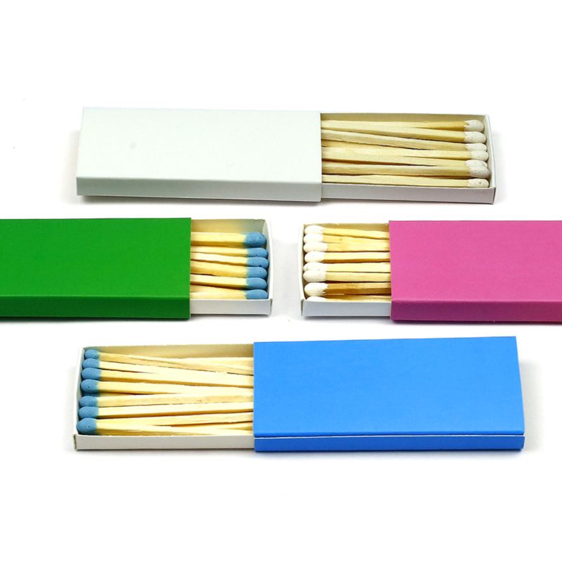 Premium Wooden Matches with Match Striker Perfect Candle Accessories
