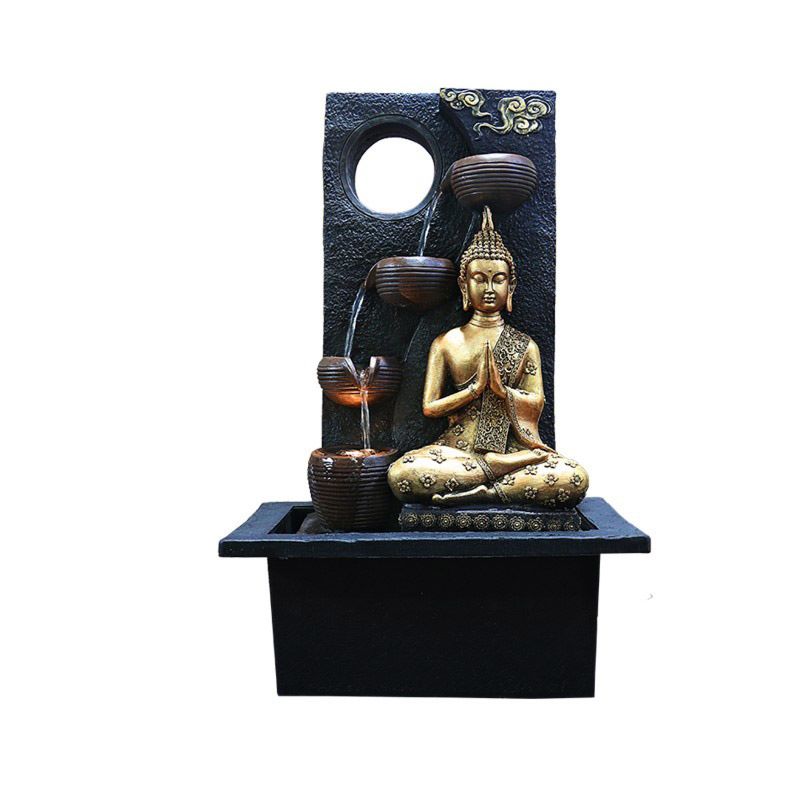 Price Buddha Statue Design. Decorative Indoor Stone Water Fountain Sculpture/