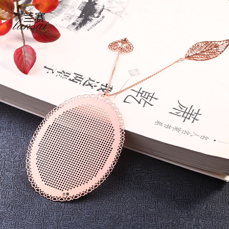 Price Laser Cutting Metal Bookmark Gold Plated Bookmarks