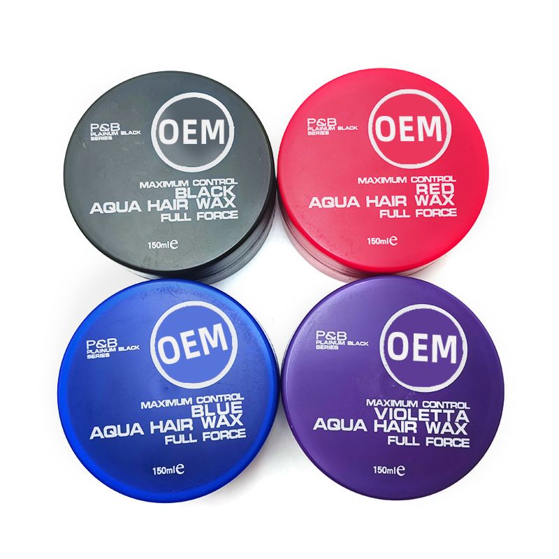 Private Label Edge Control Cera Paste Hair Gel Strong Hold Hair Styling Red One Aqua Hair Wax