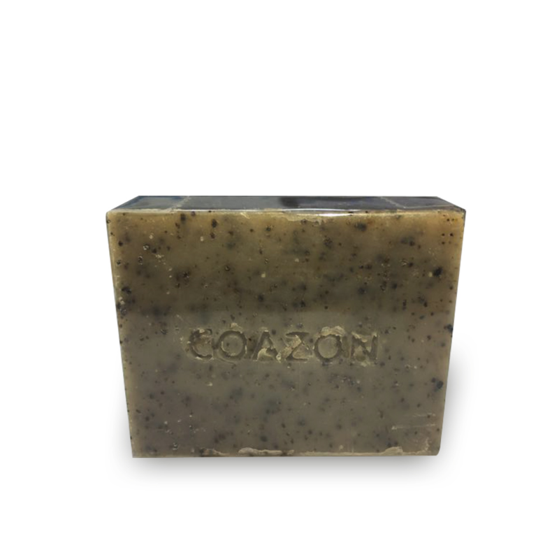 Private Label Natural Exfoliating Coffee Body Scrub Bar Soap Daily Exfoliating Face and Body Cleanser 75G
