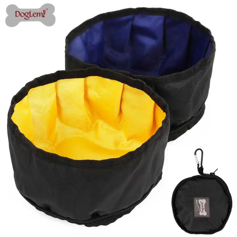 Product Collapsible Dog Bowl Double Travel Pet Bowl for Food and Water
