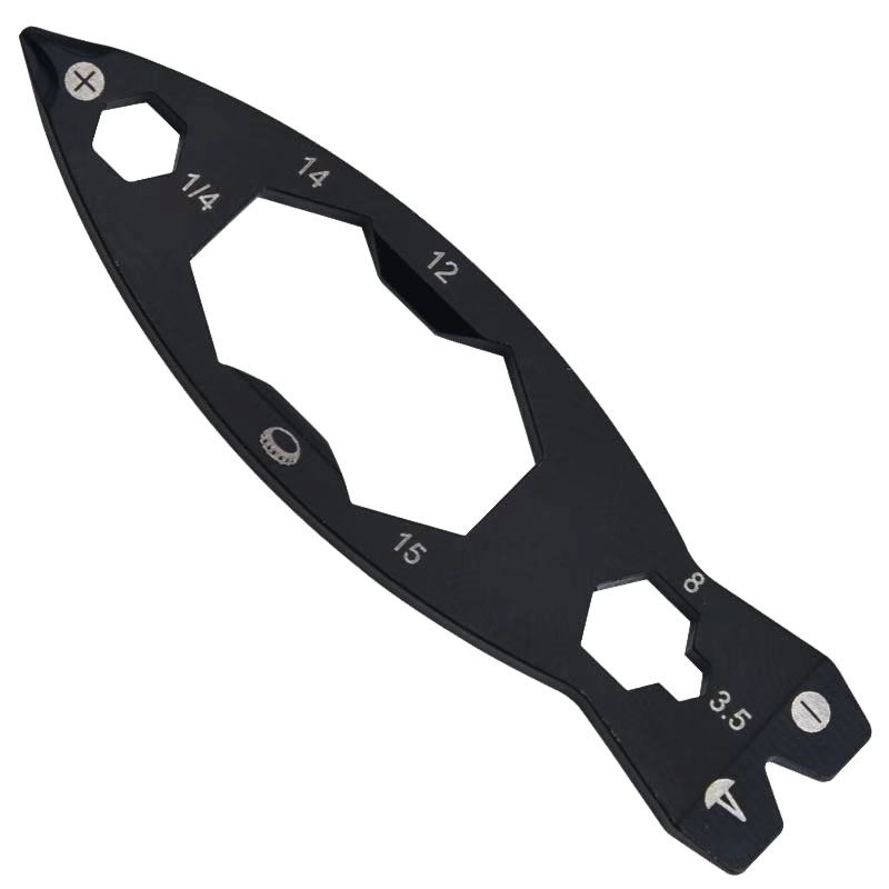 Product Idea Edc Survival Gadget Metal Wallet Wrench Multi Tool