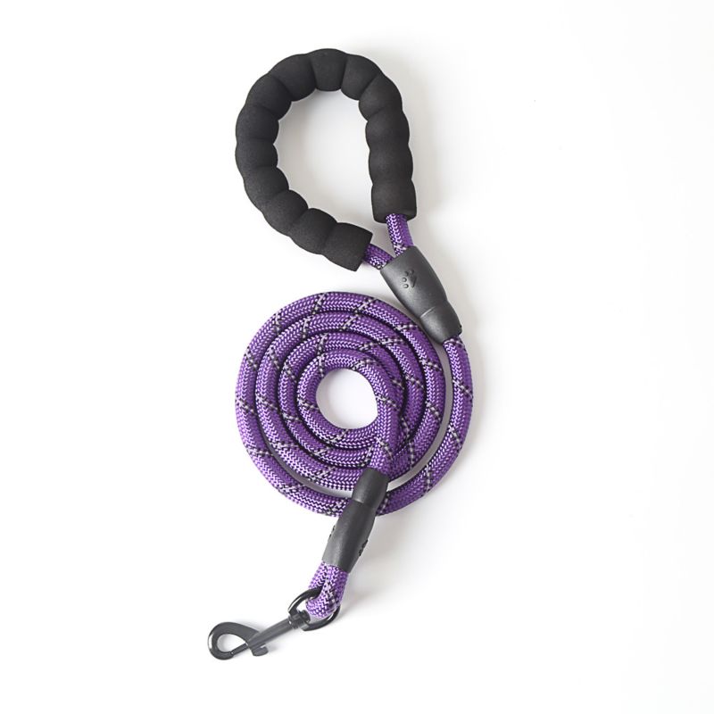 Product Outing Walking Purple round Pet Supplies Puppy Strap Traction Rope Luxury Dog Running Leash Pet