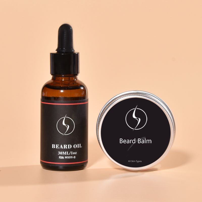 Professional Beard Care Private Label Organic Grooming Beard Kit for Men