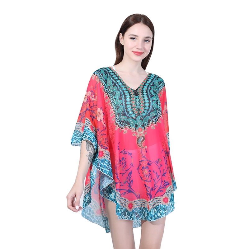 Promotion Notched Full 2 Women's Blouses Shirts Woman Denim Tops White 4