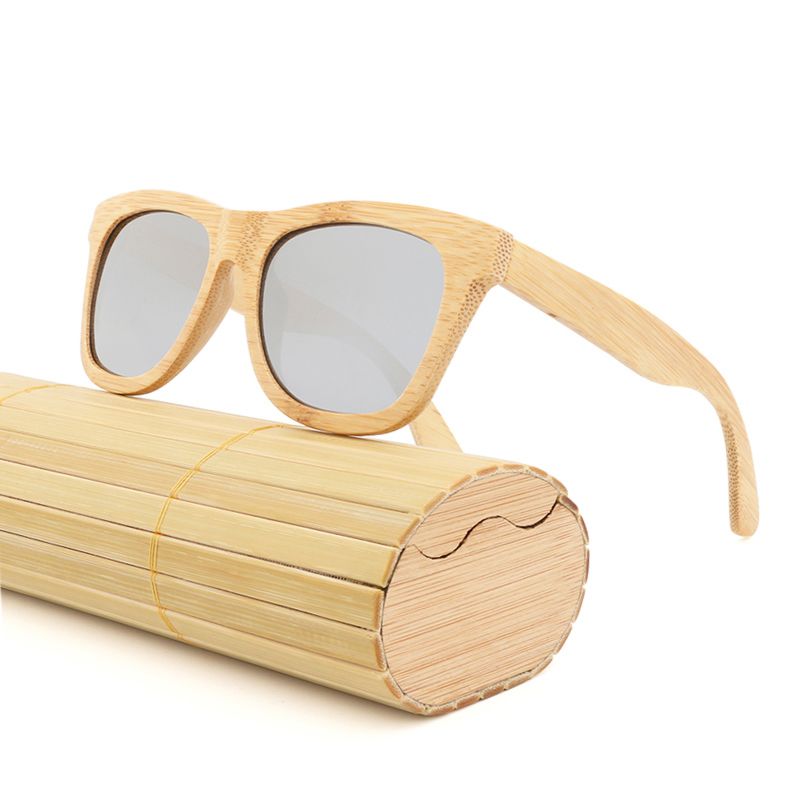 bamboo sunglasses custom logo