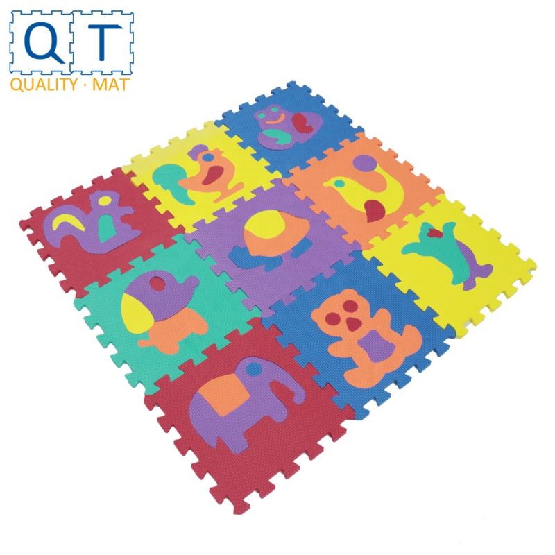 Qt Mat Mats Toxic Tile Soft Tiles Evamat Floor Foam Baby Mat Alphabet Animal Carpet Eva Puzzle
