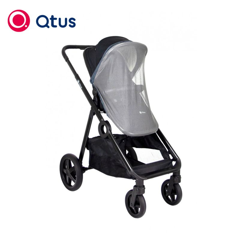 Qtus Duetpro Mosquito Net Seat - Insect Mesh Net - Premium - Hand Washable - Breathable - High-Density