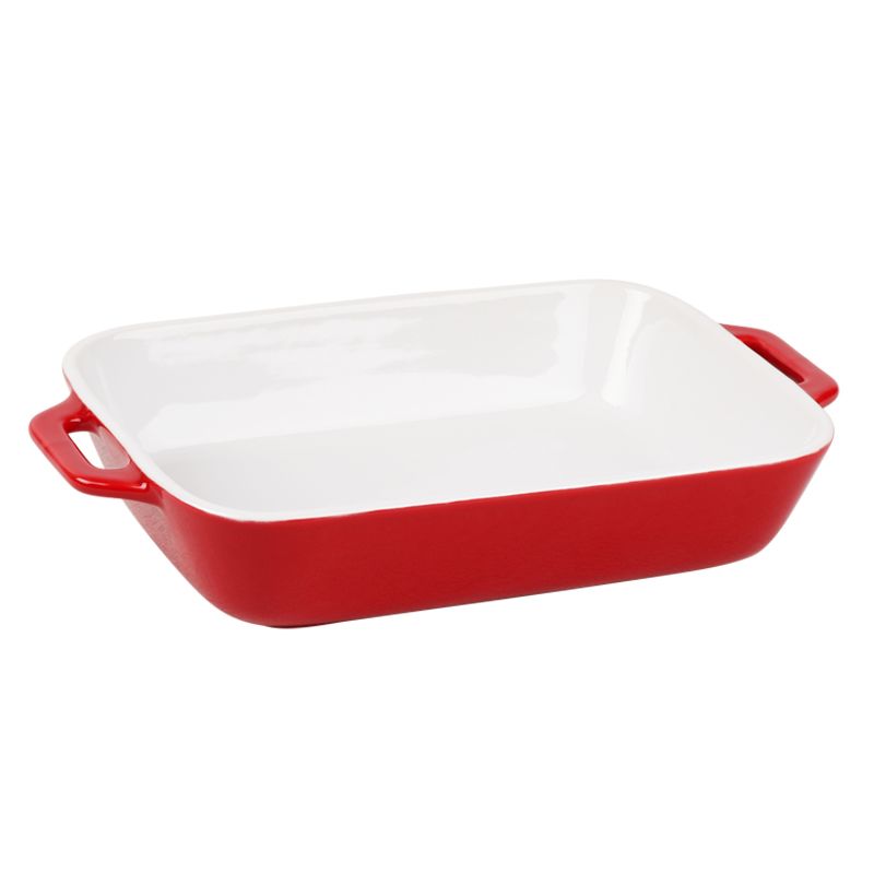 Rectangular Ceramic Baking Pans for Cooking Kitchen Set Porcelain Nordic Dish Bakeware Sets