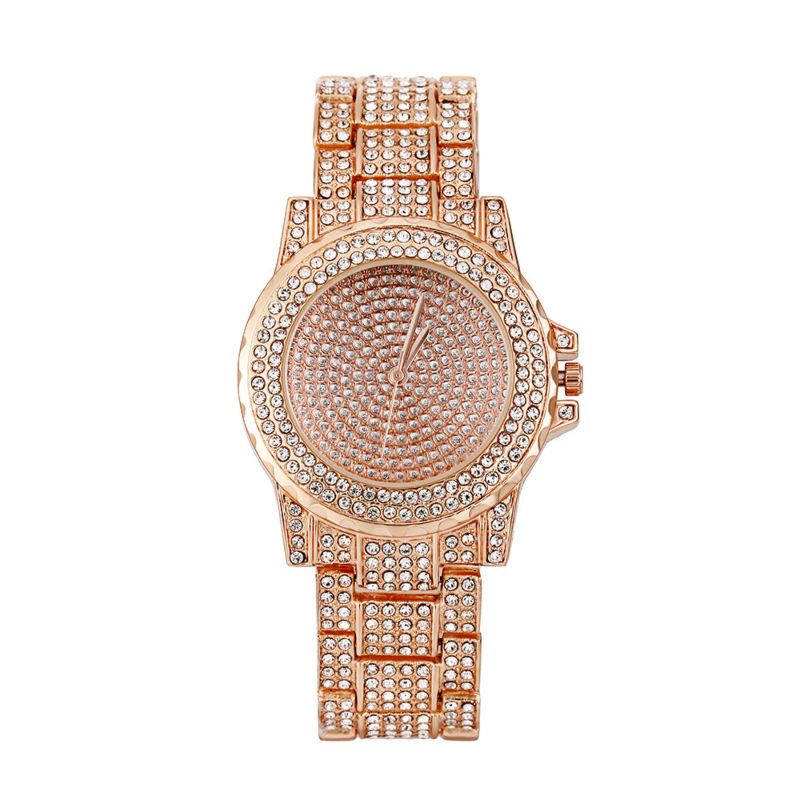 Relogio Luxury Sliver/Gold Women Watches Rhinestone Crystal Wristwatch Lady Dress Watch Luxury Analog Quartz Watches Gift