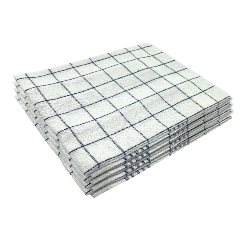 Resistant Cotton and Linen Kitchen Tea Towel Cleaning Cloth Customized Kitchen Dish Towels for Everyday Cooking