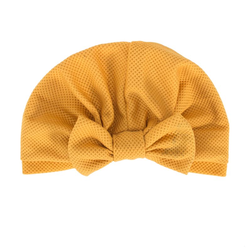 Retro Bow-Knot Knotted Headwraps for Women African Turban Pre-Tied Beanie