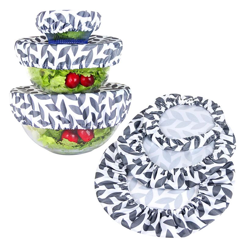 Reusable Bowl Covers Organic Cotton Fabric Food Covers Environmental