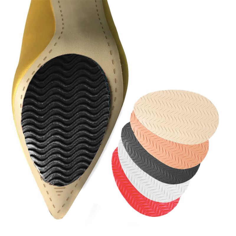 Self-Adhesive Non-Skid Shoe Pads anti Slip Shoe Grips for High Heels, Anti-Shedding Non-Slip Rubber Sole Protectors Ha01517