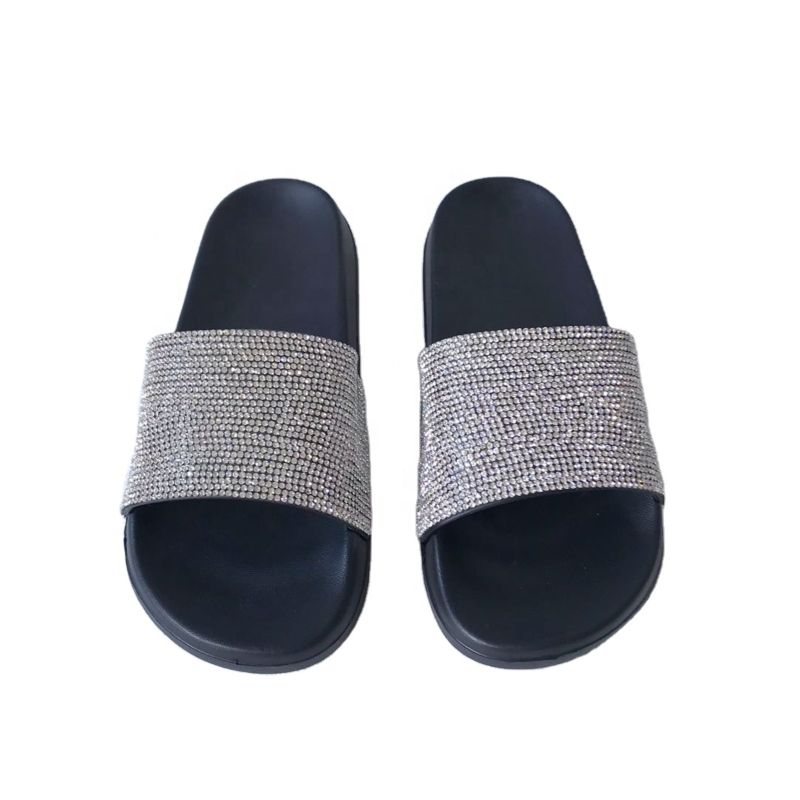 Sell Woman Glass Shoe Rhinestone Sandals Diy Full Rhinestone Shoe Crystal Rhinestone Slipper