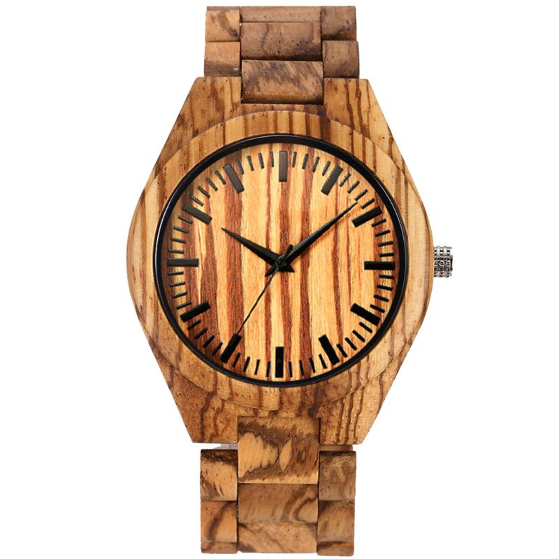 Shifenmei S5533 Wood Watches Men Engraved Wood Watch with Own Logo