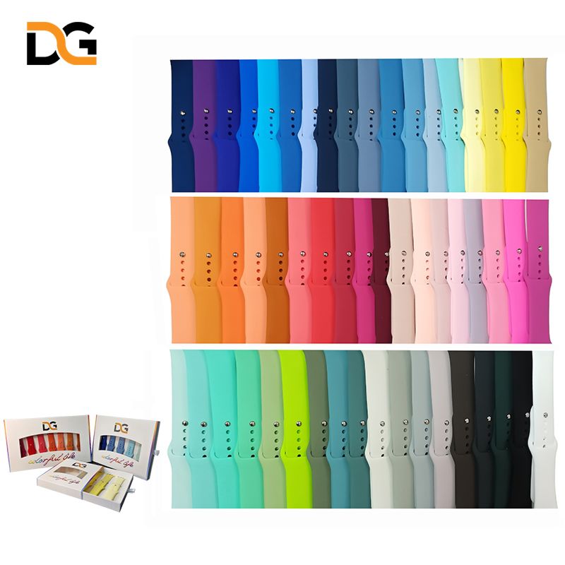 Shopify Sublimation Silicone Apple Watch Series 7 6 41Mm 45Mm Band Designer Designers Apple Watch Strap