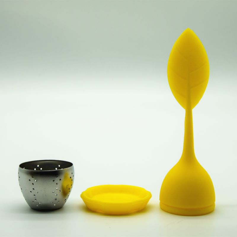 Silicone Loose Leaf Tea Infuser with Holder