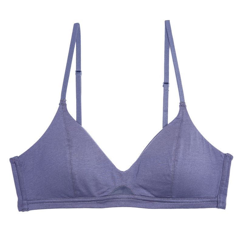 Simple and Comfortable One-Piece Bra with Smooth Face, Natural Fur and Healthy Chest Shape without Rims