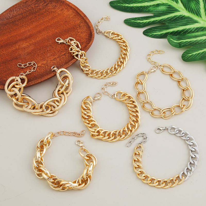 Simple Personality High Sense Hip Hop Rough Bracelet