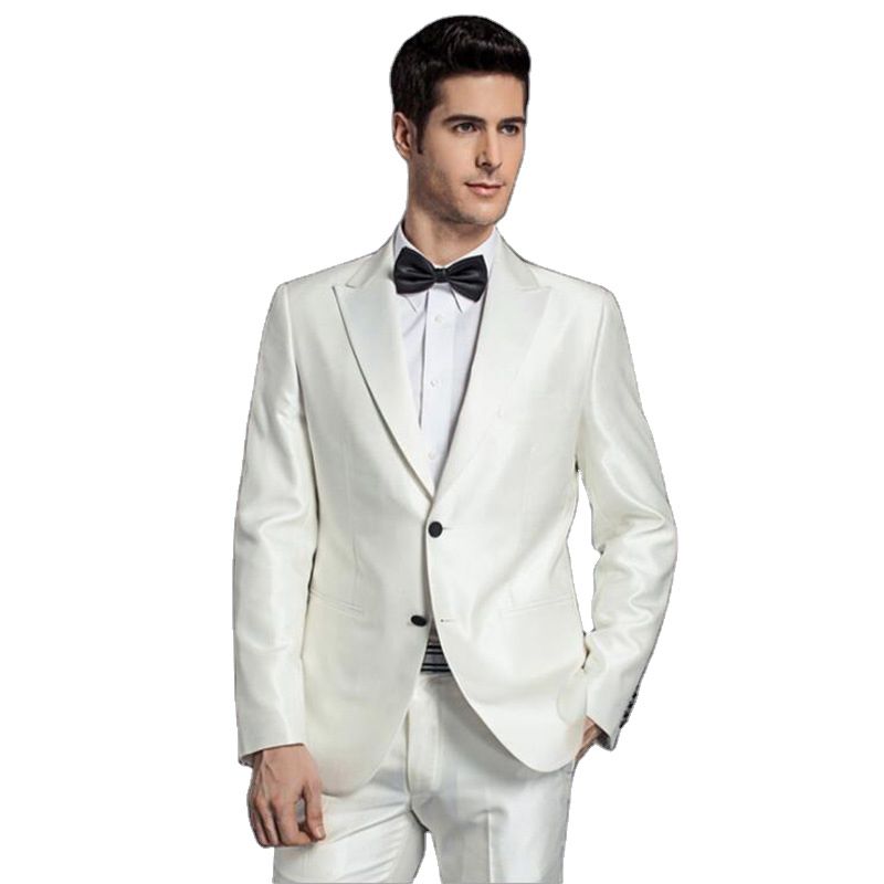 Single Breasted Button Pant Coat Design Men Wedding Suits Pictures