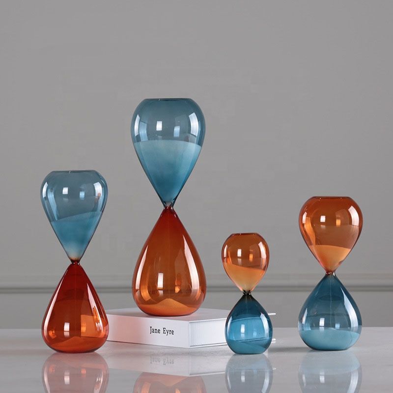 Small and Large Size Hour Glass 5 15 30 60 Minutes Sand Clock Modern Hourglass Sand Timer