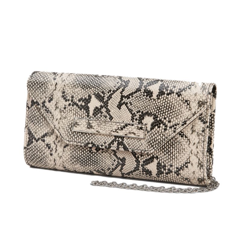 Snske Python Clutch Evening Bag