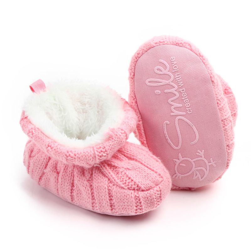 Soft Sole Cotton Baby Boots In