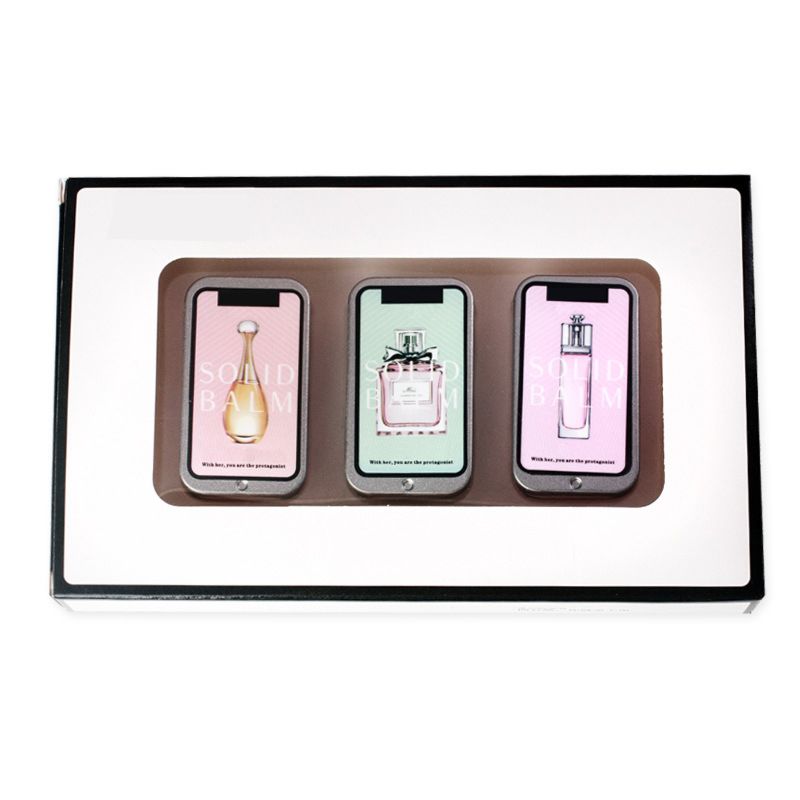 Solid Perfume Durable Fragrance Light Fragrance Male Female Student Portable Solid Perfume