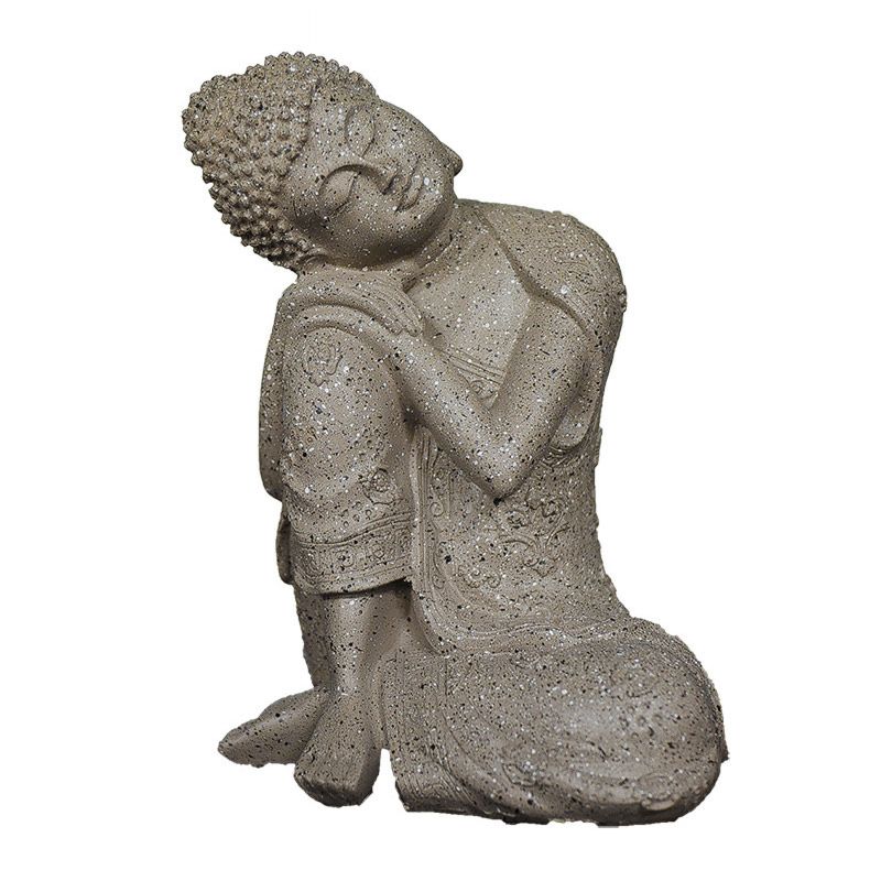 Southeast Asian Style Buddha Decor Thai Imitation Bronze Sleeping Buddha Statue Home Decor Resin Crafts Other Home Decor