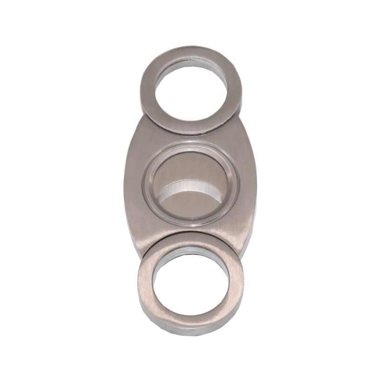 Stainless Steel Cigar Cutter Logo