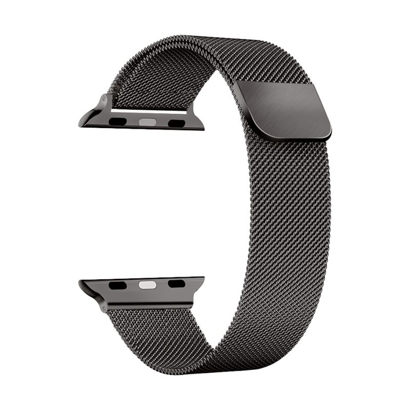 Stainless Steel Mesh Steel Strap for Iwatch, Magnetic Wrist Strap for Apple Watch Se 6 5 4 3 2 1
