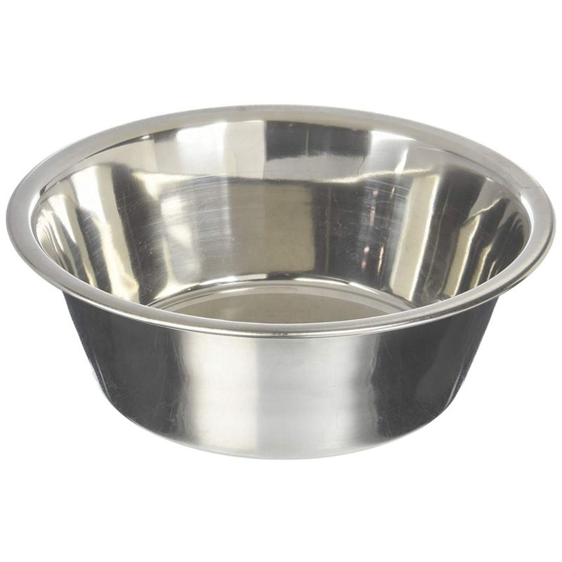 Stainless Steel Pet Food & Water Feeding Bowl, Dog Cat Bowl
