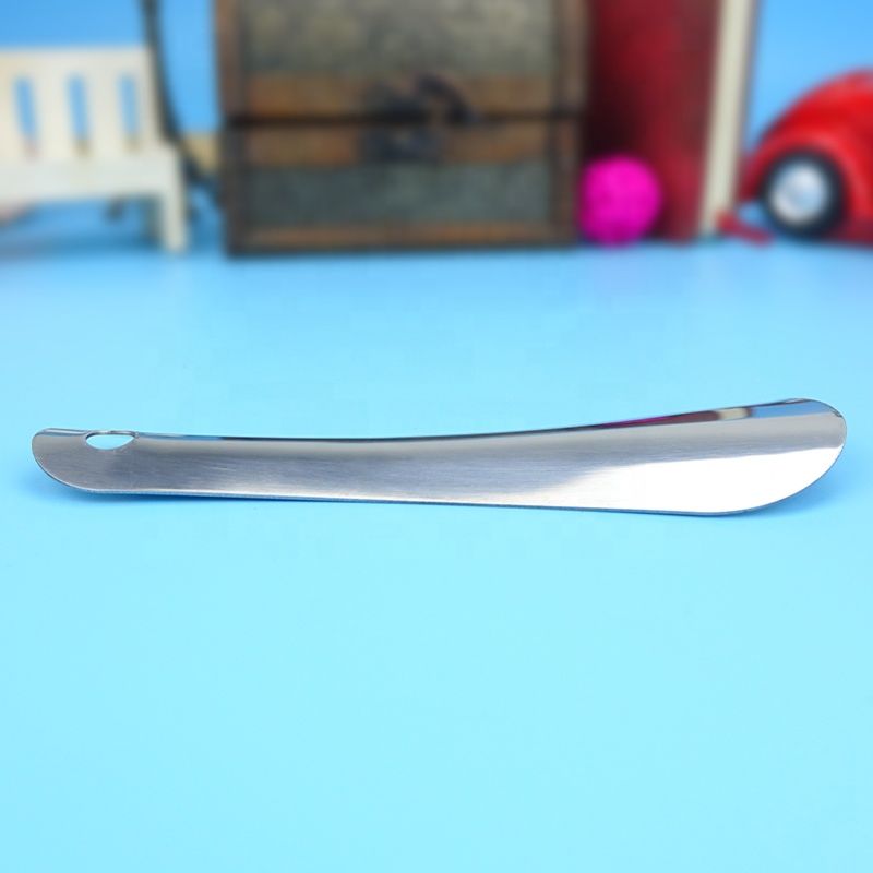 Stainless Steel Shoehorn Metal Hook Long Shoehorn Mini Hang-Able Shoe Remover Shoe Pump Convenient Shoe Tool Small Shoehorn