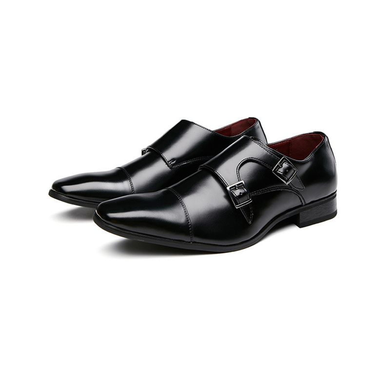 Style Men's Breathable Business Leather Shoes