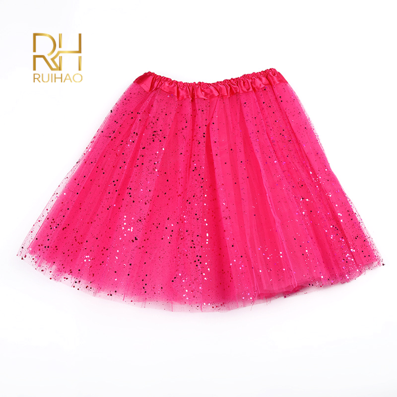 Stylish Adult Professional Ballet Dress Glitter Sequin Girls Tutu Tulle Skirt For