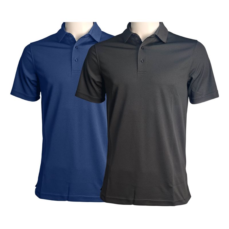 Super September Design Mens Dry Fit Quick-Drying 100% Polyester Pique Golf Polo T Shirt