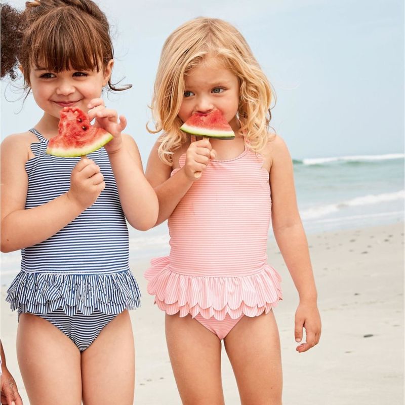 Swimsuits Baby Girl Skirted Swimsuit (3Mths-7Yrs)