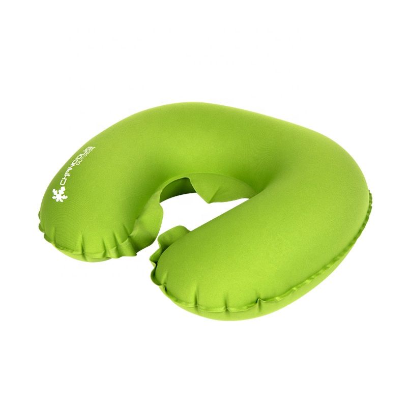 Tpu U-Shaped Foldable Inflatable Neck Pillow Camping Travel Air Pillow
