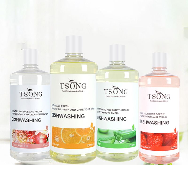 Tsong 1L Natural Detergent Dish Washing Liquid Wash Dish Soap Liquid