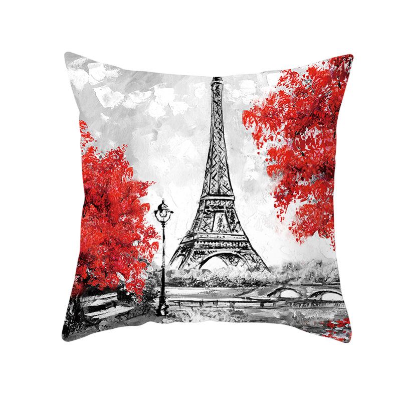 Valentine's Day Decorative Red Throw Pillow Covers Valentine Gift Love Heart Square Couple Cushion Cases for Sofa Bed18X18 Inch