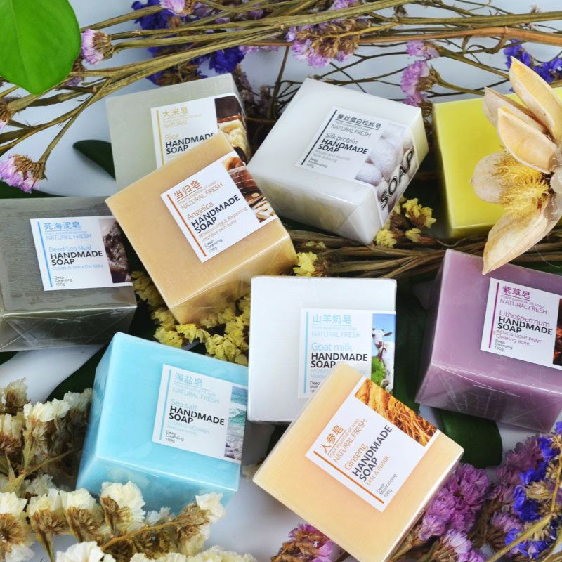 Various Beautiful Bar Washing Gift Fancy Handmade Oil Soap