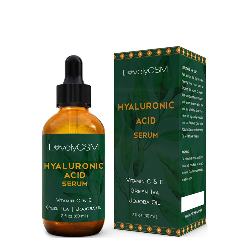 Vitamin C Serum Moisturizing Anti-Aging Repairing Anti-Wrinkle Pure Hyaluronic Acid anti Acne Face Facial Serum for Man