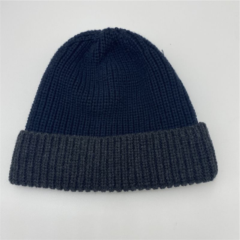 Warm Soft Stretchy Daily Ribbed Toboggan Cap Coral Fleece Lining Knit Beanie Hats