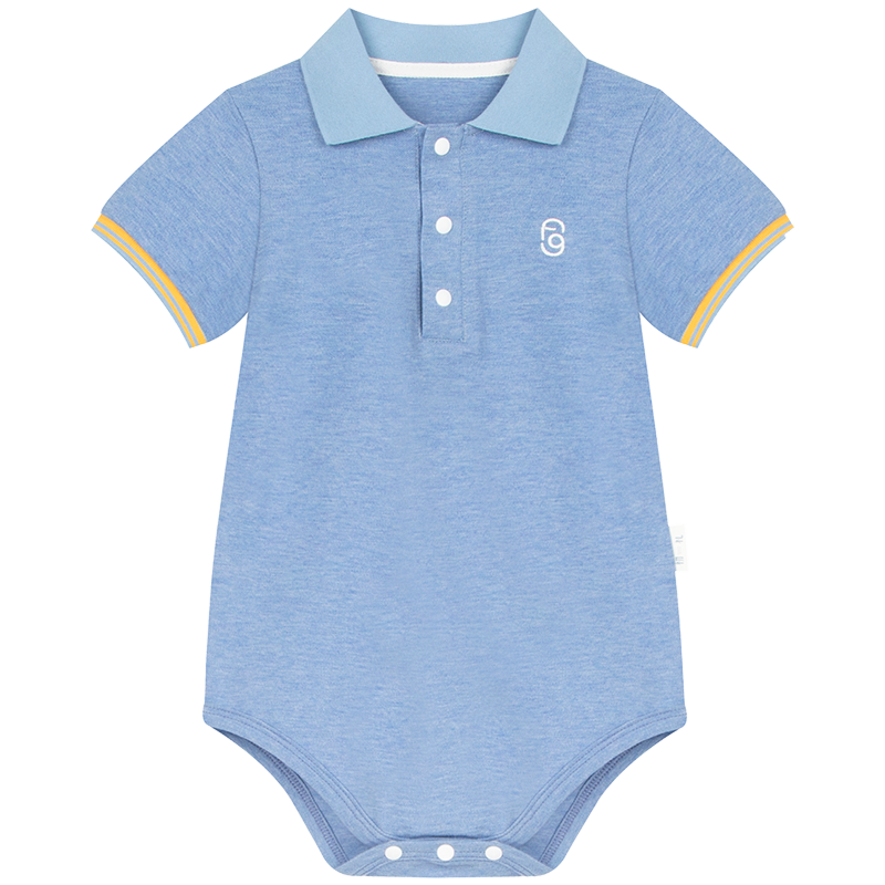 Wenbier Newborn Baby Clothing Suits Cute Polo Shirt Lovely Dressy Jumpsuit Unisex Spandex Style Baby Romper